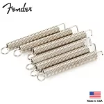 Fender® Spring Tremolo Tension สปริงกีตาร์ 6 ตัว, สีเงิน  Genuine Parts / Spring Guitar  ** Made in USA **