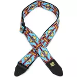ERNIE Ball® P05323 AlbuQuerque Noon Jacquard Strap 3IN1 Guitar Strap Pattern for Purning Guitar/Electric Guitar/Guitar