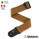 D'Addario® Classic Tweed Guitar Strap, 2 -inch Tweed guitar strap, D'OVEN GUITAR ST logo