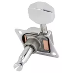 Fender® 70's F Tuners Genuine Parts, guitar knob, electric guitar, Strat / Tele, silver silver, vintage style + free