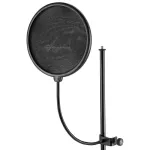 K&M 23966 POPKILLER Windproof / POP FILTER, 20 cm in diameter, comes with geese necks and seizures in the Model 23966-000-55.