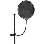 K&M 23966 POPKILLER Windproof / POP FILTER, 20 cm in diameter, comes with geese necks and seizures in the Model 23966-000-55.