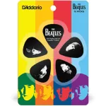 D'Addario® 1CBK4-10B2 Guitar Pick Pickle Pickle Carry Stripe The Beatles "Meet the Beatles" Medium Standard 0.70