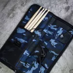 CMC® CM-STIBAG01 DRUM Stick Bag 2019 Drum bag, good fabric, beautiful color, comes with sash Can put up to 4 pairs of drums, there are bags for other devices