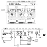 Zoom B3N BASS MULTI Effects Multi -Effect, Garge, Base, 67 votes / 10, 80 seconds with Guitar Lab per computer + free Adapter ** Insurance