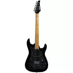 Soloking® MS-2 Custom Roasted Maple HSH กีตาร์ไฟฟ้า 22 เฟรตจัมโบ้ ทรง Strat บอดี้ท็อปเมเปิ้ล คอเมเปิ้ล ฟิงเกอร์บอร์ดไม้เมเปิ้ล ปิ๊กอัพ HSH ** ประกันศู