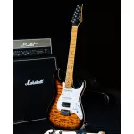 Soloking® MS-3 Custom Roasted Maple HSS 22 Fret Jumbo Guitar Strat, Elder, Grammar, Maple Maple, HSS Pickup Pickup ** Zero 1
