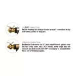 D'Addario® 3-meter Jack Star, GEO-TIP ™ professional Direct head/bend the American Stage Instrument Cable PW-AMSGRA-10