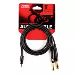 D'Addario® Planet Waves PW-MPTS-06 The 3.5 mm jack cable is a 1/4 inch guitar cable, 2 heads, 1.8 m long for mobile phone.