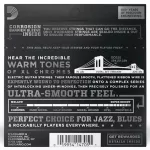 D'Addario® ECG25 Electric guitar line No. 12, metal material, XL Chrome Flat Wound 100% genuine Light, 12-52 ** Made in USA *