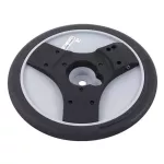 Yamaha® PCY135 //Y แป้นกลองไฟฟ้า Cymbal Pad ขนาด 13 นิ้ว แบบ 3 Zone เหมาะสำหรับกลองไฟฟ้าซีรีย์ DTX + แถมฟรีสายเคเบิล &