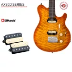 Sterling by Music Man® AX30D Electric guitar 22 Frets AXIS Body Body Body Paste the Quilt Maple Dimarzio + Free