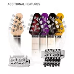 Sterling by Music Man® AX30D Electric guitar 22 Frets AXIS Body Body Body Paste the Quilt Maple Dimarzio + Free