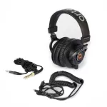 Artesia AMH-122 Ear Copy Hando Hando Headphones for Studio Monitoring Headphones + Free Jack Strap
