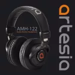 Artesia AMH-122 Ear Copy Hando Hando Headphones for Studio Monitoring Headphones + Free Jack Strap