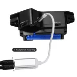 Flatsons FLP3 Plear Guru Estate Installed in the audio channel, no need to drill the type of charcoal, can be recorded in the mobile phone + free cable