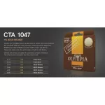 Olympia® CTA -1047 Airy Guitar No. 10, 80/20 Bronze, 100% Genuine Pro Series Extra Light, 0.010 - 0.047