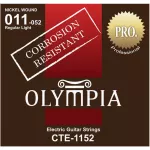 Olympia® CTE -1152 Electric guitar line No. 11 Nickel Wound, 100% Genuine Pro Series, Regular Light, 0.011 - 0.0