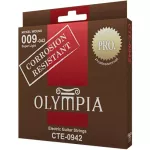 Olympia® CTE -0942 Electric guitar line number 9 Nickel Wound, 100% Genuine Pro Series Super Light, 0.009 - 0.042