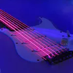 DR Strings, a glowing guitar line number 10, pink-on color cable, NPE-10 Medium, 10-46 ** Made in USA **