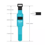 Guitto GGF-01 Fret Wrap Capo คาโป้ แบบสายรัด อย่างดี มีที่หนีบปิ๊กในตัว  String Dampener with Pick Holder + แถมฟรีปิ๊ก