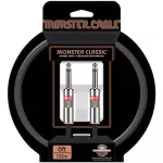 MONSTER® Clas-S-6, Jack Star, Jack 6 Ft. 1.8 meters, straight head/straight head, Classic Speaker Cable 6FT.