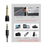 MAONO AU-00R Rechargeable lavalier mic With a built -in battery for iOS, Android, computer + free USB cable & clip escape