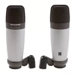 SAMSON® C01 ไมค์คอนเดนเซอร์ ไมค์สตูดิโอ ระบบเสียง Hypercardioid ขนาดเล็กกะทัดรัด พกพาสะดวก + แถมฟรีขาจับไมค์คอน & เคสแข็