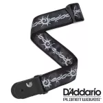 D'Addario® Planet Waves Woven Strap, Guitar Strap, Gracker pattern, 2 inches wide, nylon materials, length 89-150 cm ** Made in Ca