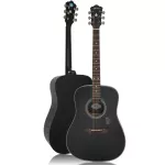 MANTIC AG-370, airy guitar, 40 inches, Dreadnough shape, Sprueus/Mahokani coated + free bag & tuner & kapo & set