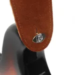 D'Addario® Pweep202 Elliptical Guitar Elliptical Guitar Elliptical Ell Pin Locks Strap, Guitar Strap / Silver Strap Strap