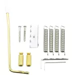 Wilkinson® Wov05 Strat Bridge Electric Guitar Leaves 2 strat guitar bridge, with a lever slot + free cavity & spring & screw & wrench