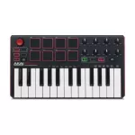 AKAI® MPK MINI MKIII MIDI Controller, 25 Portable Portable Keyboard 8 PADS, 8 buttons Q Link and THUB + free cutting program