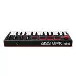 AKAI® MPK MINI MKIII MIDI Controller, 25 Portable Portable Keyboard 8 PADS, 8 buttons Q Link and THUB + free cutting program