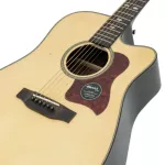 Mantic® AG650SCE 41 -inch electric guitar, DC style, authentic Solita Sita Sita/Mahogany Piyapi Up Fishman® + Free Case & Genner