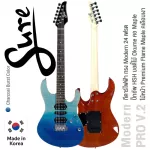 Sure® Modern Pro V2 Modern Strat 24 Frete, Premium Frame, Maple Frame, OKUME HSS Picky Bodys, HSH ** Made in Korea **
