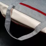 Kazuki Trendy Guitar Gig Bag, 41 inch acoustic guitar bag, leather edge, handle, sash, storage compartment Thick sponge