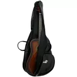 Paramount QB-MB-15A Classic guitar, size 39-41 inches, artificial leather, 5 mm thick water buffalo, with the front storage compartment. Acoustic / Classic Guitar Bag