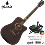 Mantic GT-1DC 41 inch guitar, Dreadnought Cutaway, Angel Mandrus/Cherry Wood + Free Bag & Capuna & Pick & Pick & Wipe