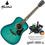 Mantic GT-1D, 41 inch acoustic guitar, Dreadnough style, Angle Mandrus/Cherry Wood + Free Bag & Capuna & Pick & Pick & Wipe