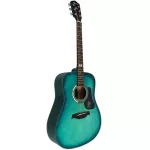 Mantic GT-1D กีตาร์โปร่ง 41 นิ้ว ทรง Dreadnought ไม้แองเกิลแมนสปรูซ/เชอร์รี่วู้ด + แถมฟรีกระเป๋า & จูนเนอร์ & คาโป้ & ปิ๊ก & ชุดน้ำยาเช็ด