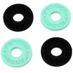 Fender® Strap Blocks ตัวล็อคสายสะพายกีตาร์ 1 แพ็คมี 4 อัน ใช้ได้กับตัวล็อคสายสะพายกีตาร์ทุกชนิด ปุ่มสายสะพายทุกยี่ห้อ