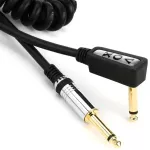 VOX® VCC VINTAGE COLED Cable, 9 -meter long -standing guitar jack cable / bend head + free cloth bag