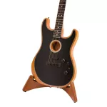 Fender® Timberframe Electric Guitar Stand Electric Guitar Stand There is a magnetic folding system. With a beautiful premium guitar tire
