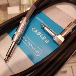 3 meters of jack cable, used with guitar, bass, audio, musical instruments