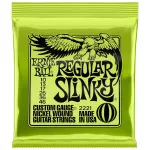 ERNIE BALL® สายกีตาร์ไฟฟ้า เบอร์ 10 ของแท้ 100% รุ่น Regular Slinky .010 - .046 ** Made in USA **