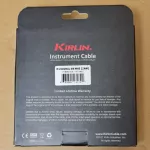 6เมตร ส่งทุกวัน/สีขาว Kirlin IP-222 หัวงอ สายแจ็ค สายสัญญาณ สายแจ็คกีต้าร์ สายแจ๊ค สายแจ็คกีตาร์ Kirlin IP-222GMGL 6M