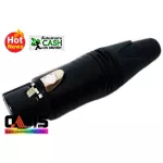 Delivered every day. Lidge YM-001B Jack Candle, Mia, Mia, 3 black gold plated, tires for entering the Jack XLR cable.