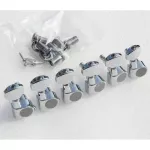 1 set 6, one-way electric guitar knob, 1 way, chromium, silver, ke-1, electric guitar knob One -way electric guitar knob