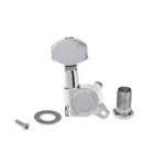 1 set 6, one-way electric guitar knob, 1 way, chromium, silver, ke-1, electric guitar knob One -way electric guitar knob